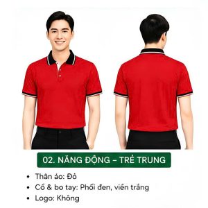 ÁO POLO ĐỎ
