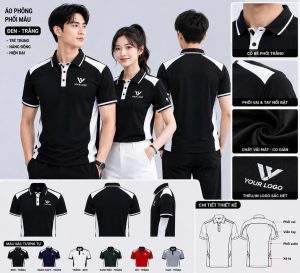 BST ÁO POLO PHỐI MÀU