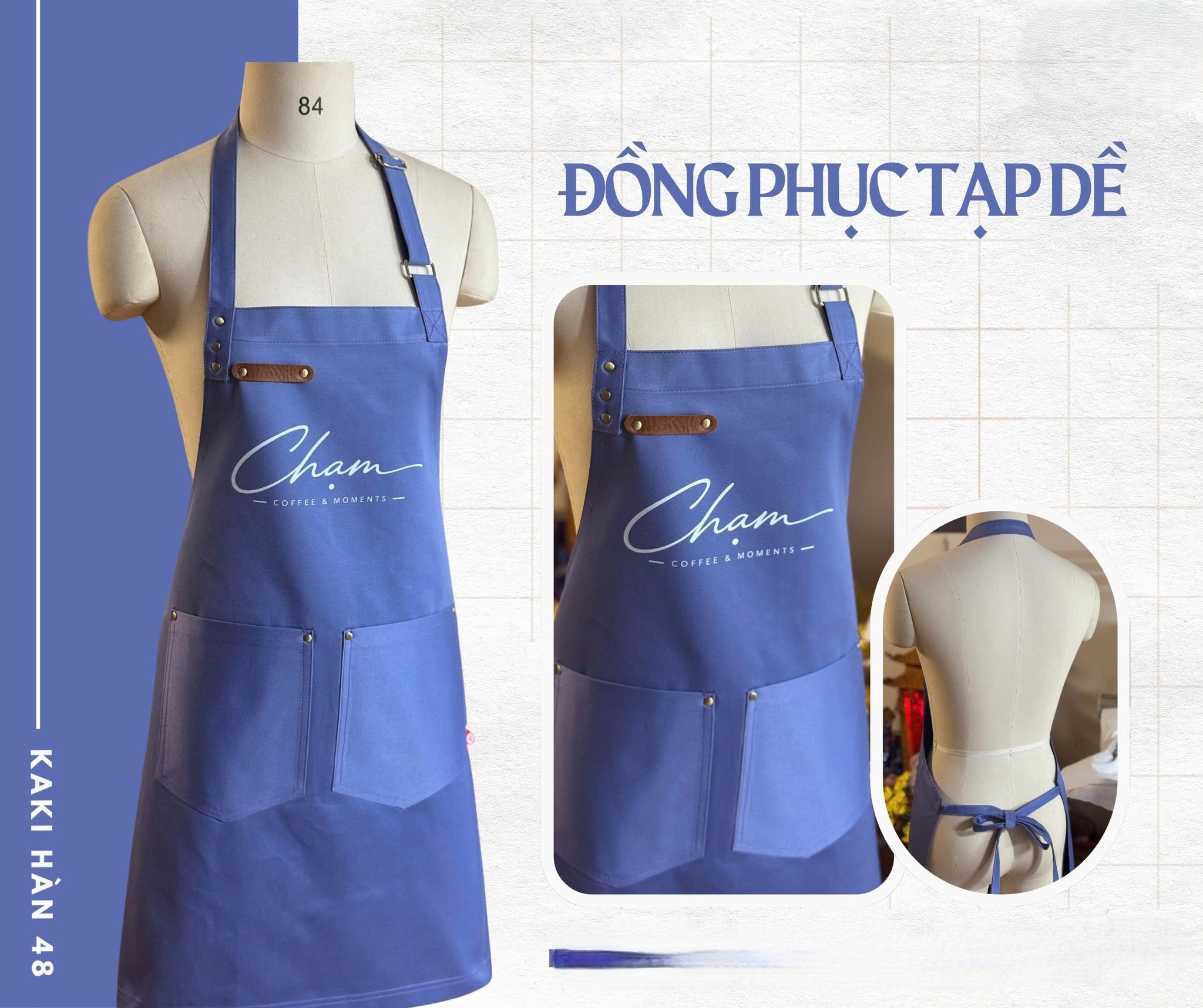 TẠP DỀ DÁNG DÀI XANH DƯƠNG NHẠT