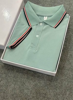 ÁO POLO XANH MINT- BO ĐEN, ĐỎ