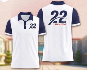 ÁO HỌP LỚP XANH THAN-22 NĂM