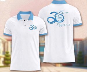 ÁO HỌP LỚP XANH DƯƠNG-30 NĂM